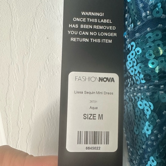 Fashion Nova Sequin Mini Dresss - Picture 4 of 7